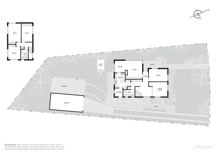 Floorplan of Homely house listing, 20 Hampton Circuit, Yarralumla ACT 2600