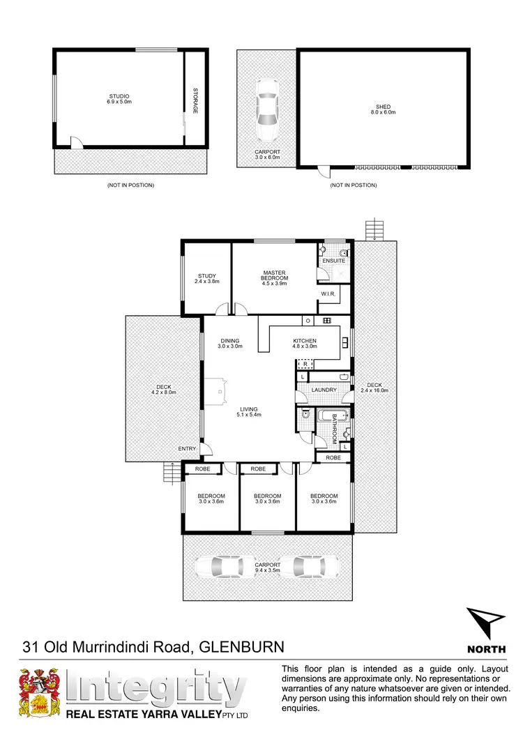 Floorplan of Homely house listing, 31 Old Murrindindi Road, Glenburn VIC 3717