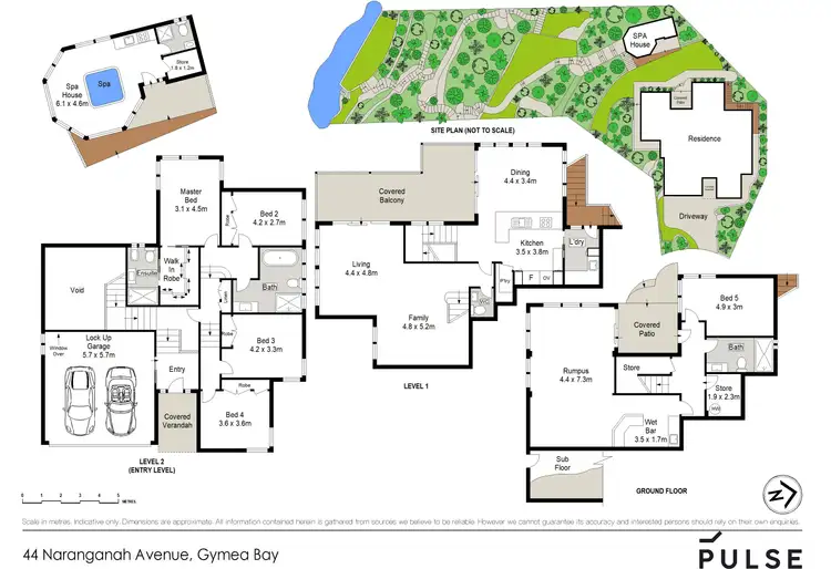 Floorplan of Homely house listing, 44 Naranganah Avenue, Gymea Bay NSW 2227
