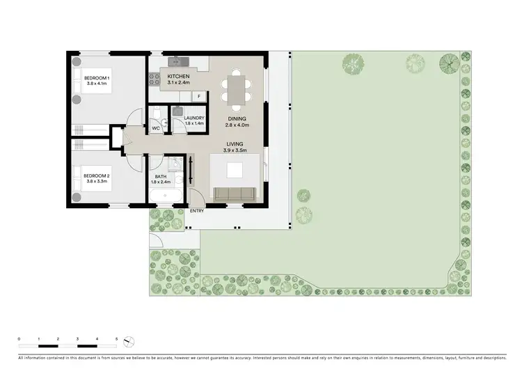 Floorplan of Homely villa listing, 21/8a Ingleby Street, Oatlands NSW 2117