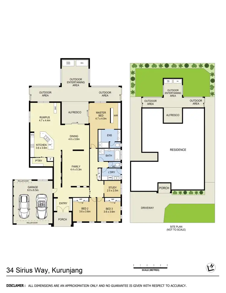 Floorplan of Homely house listing, 34 Sirius Way, Kurunjang VIC 3337