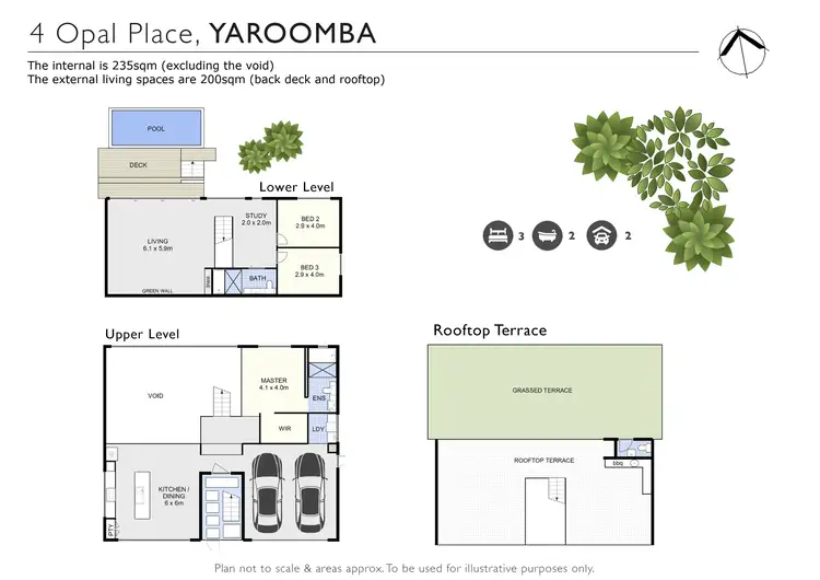 Floorplan of Homely house listing, 4 Opal Place, Yaroomba QLD 4573