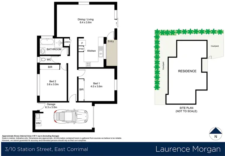 Floorplan of Homely villa listing, 3/10 Station Street, East Corrimal NSW 2518