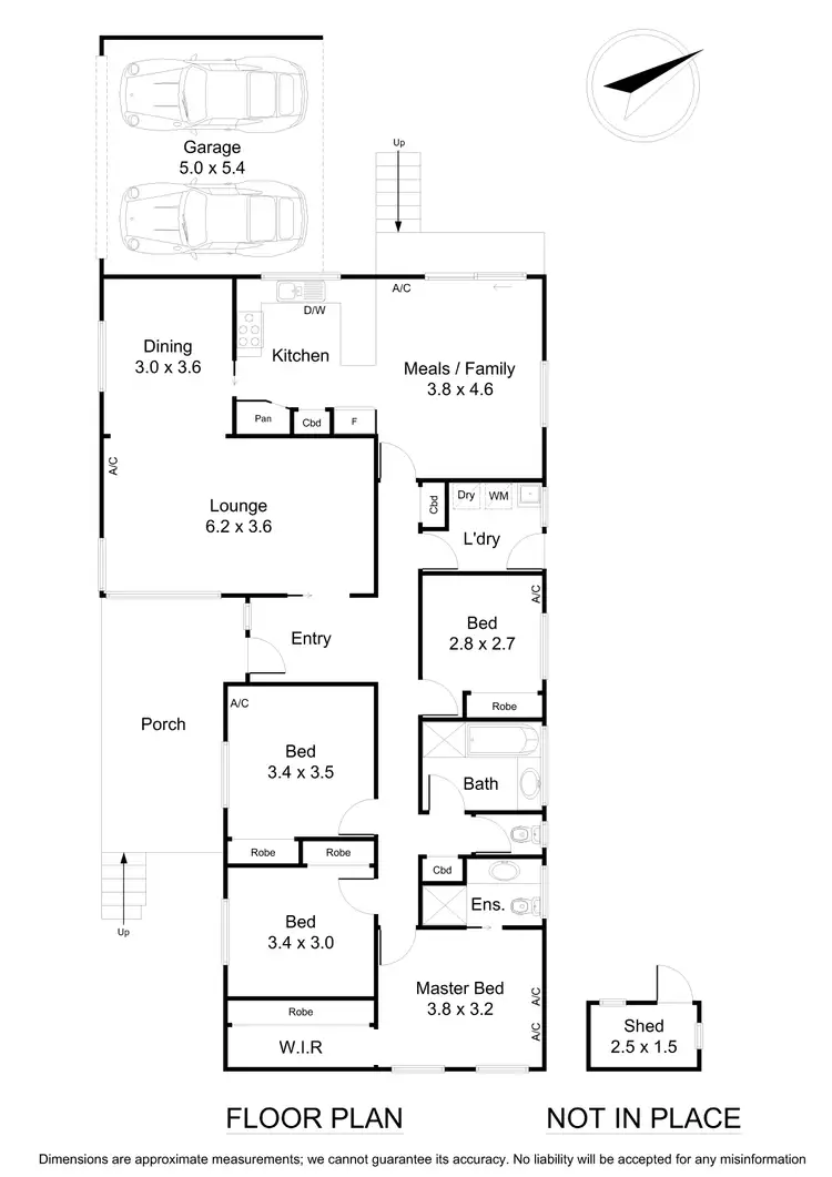 Floorplan of Homely house listing, 18 Smithfield Square, Wantirna VIC 3152