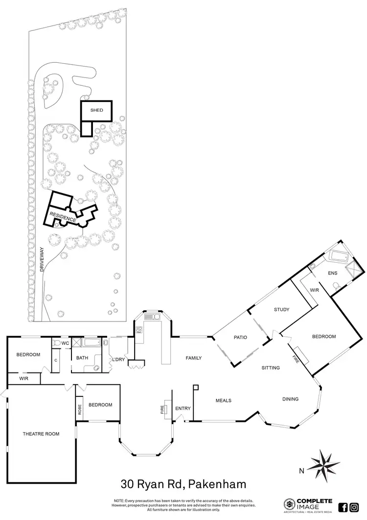 Floorplan of Homely house listing, 30 Ryan Road, Pakenham VIC 3810