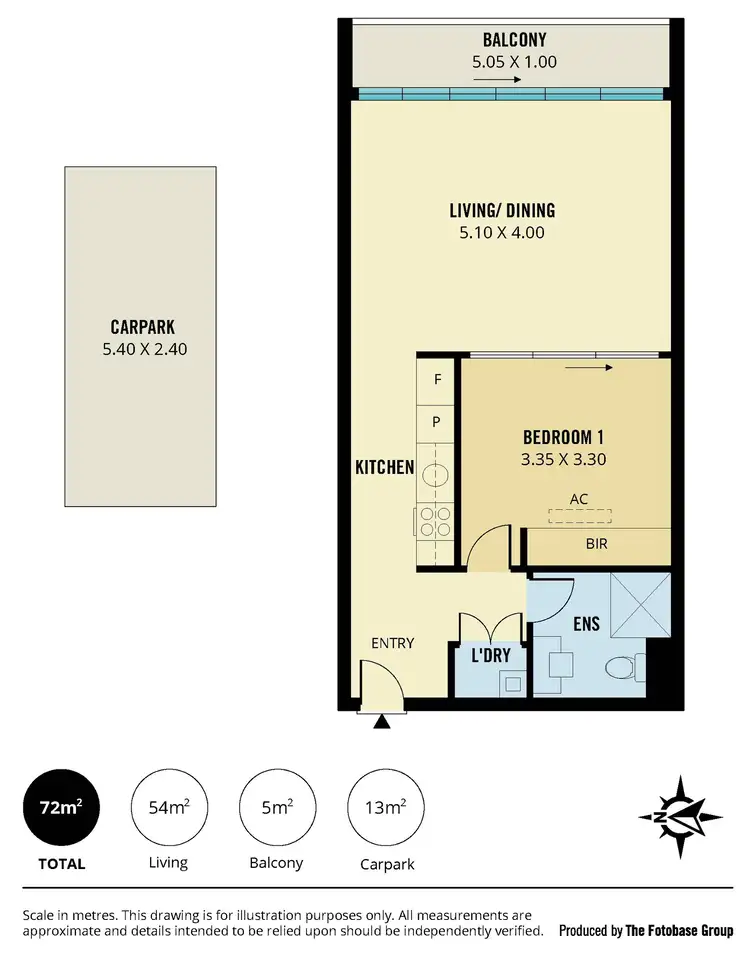 Floorplan of Homely apartment listing, 809/160 Grote Street, Adelaide SA 5000
