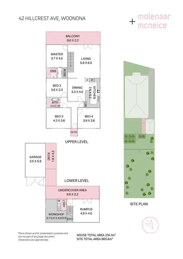 Floorplan of Homely house listing, 42 Hillcrest Avenue, Woonona NSW 2517