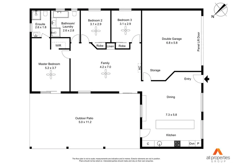 Floorplan of Homely house listing, 38 Dampier Crescent, Drewvale QLD 4116