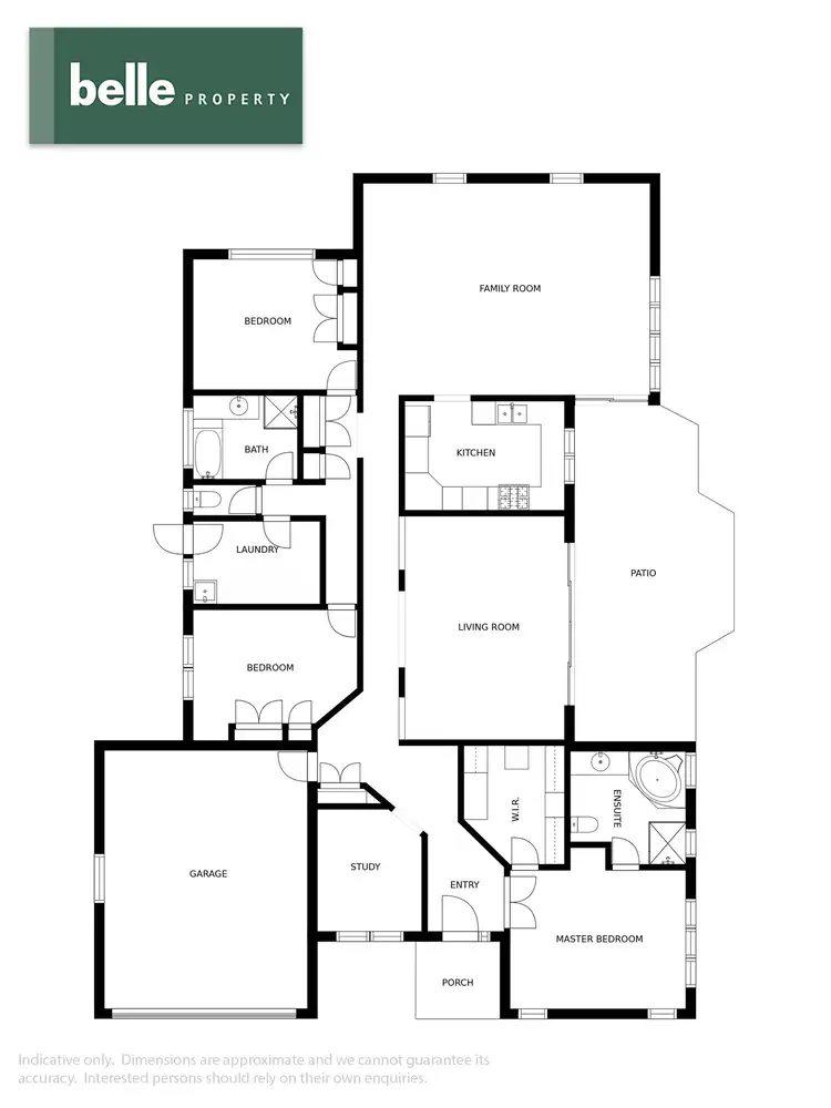 Floorplan of Homely house listing, 30 Whipbird Place, Aspley QLD 4034