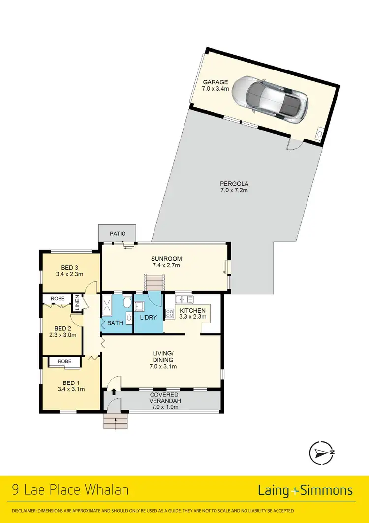 Floorplan of Homely house listing, 9 Lae Place, Whalan NSW 2770