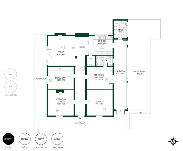 Floorplan of Homely house listing, 604 Brinkworth Road, Tungkillo SA 5236