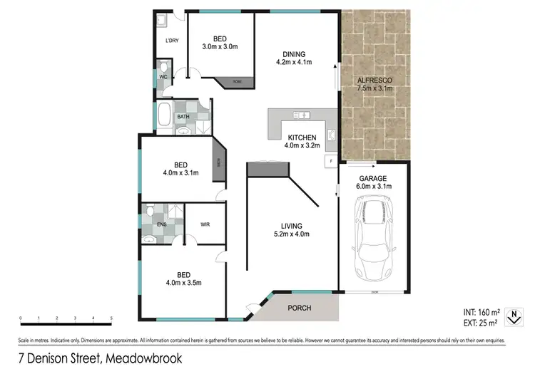 Floorplan of Homely house listing, 7 Denison Street, Meadowbrook QLD 4131
