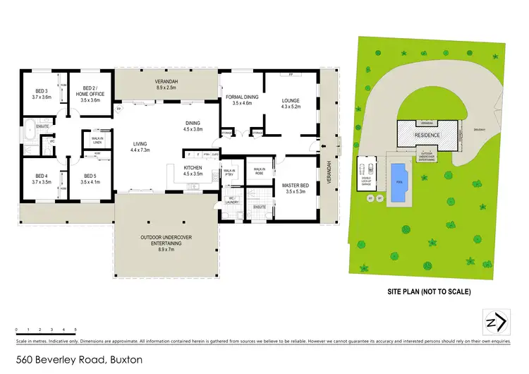 Floorplan of Homely house listing, 45 Beverley Road, Buxton NSW 2571