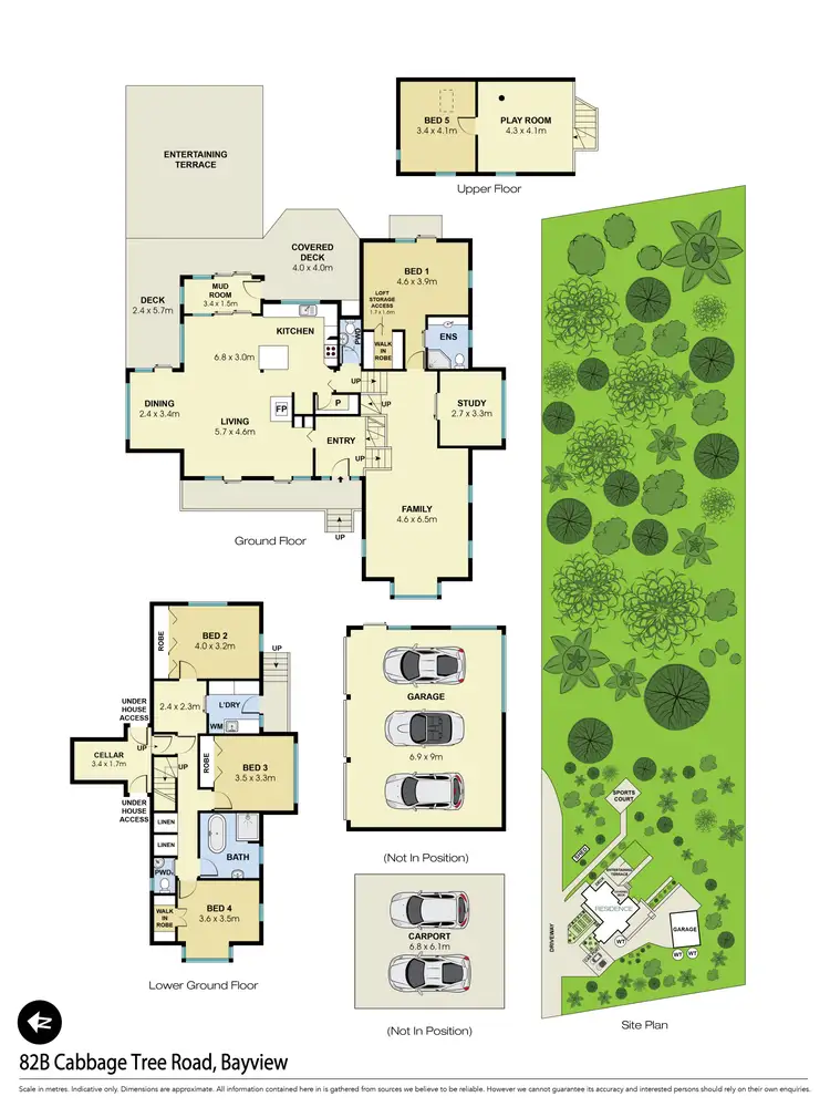 Floorplan of Homely house listing, 82b Cabbage Tree Road, Bayview NSW 2104