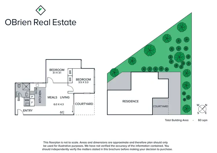 Floorplan of Homely apartment listing, G03/3 Oaklands Court, Highett VIC 3190
