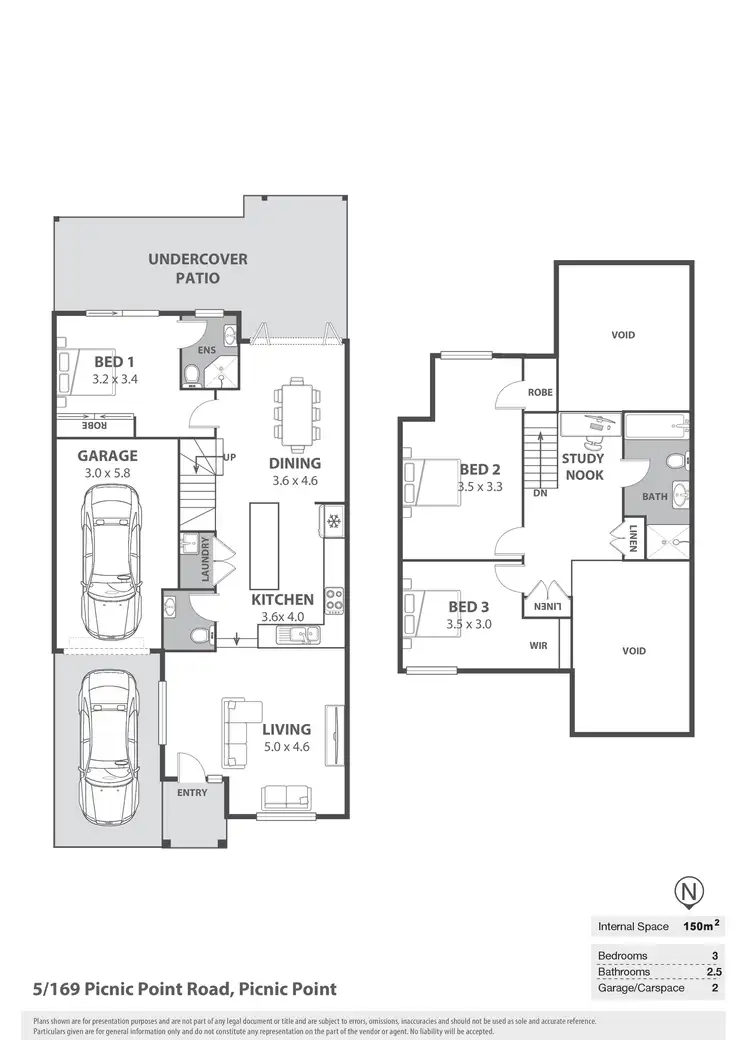Floorplan of Homely townhouse listing, 5/169 Picnic Point Road, Picnic Point NSW 2213