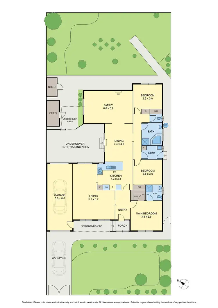 Floorplan of Homely house listing, 104 Driscolls Road, Kealba VIC 3021
