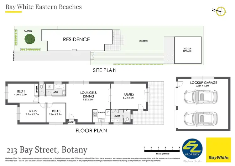 Floorplan of Homely house listing, 213 Bay Street, Botany NSW 2019