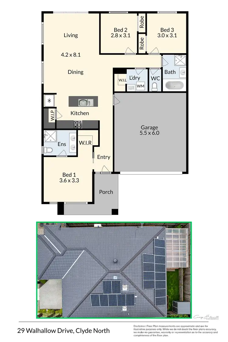 Floorplan of Homely house listing, 29 Walhallow Drive, Clyde North VIC 3978