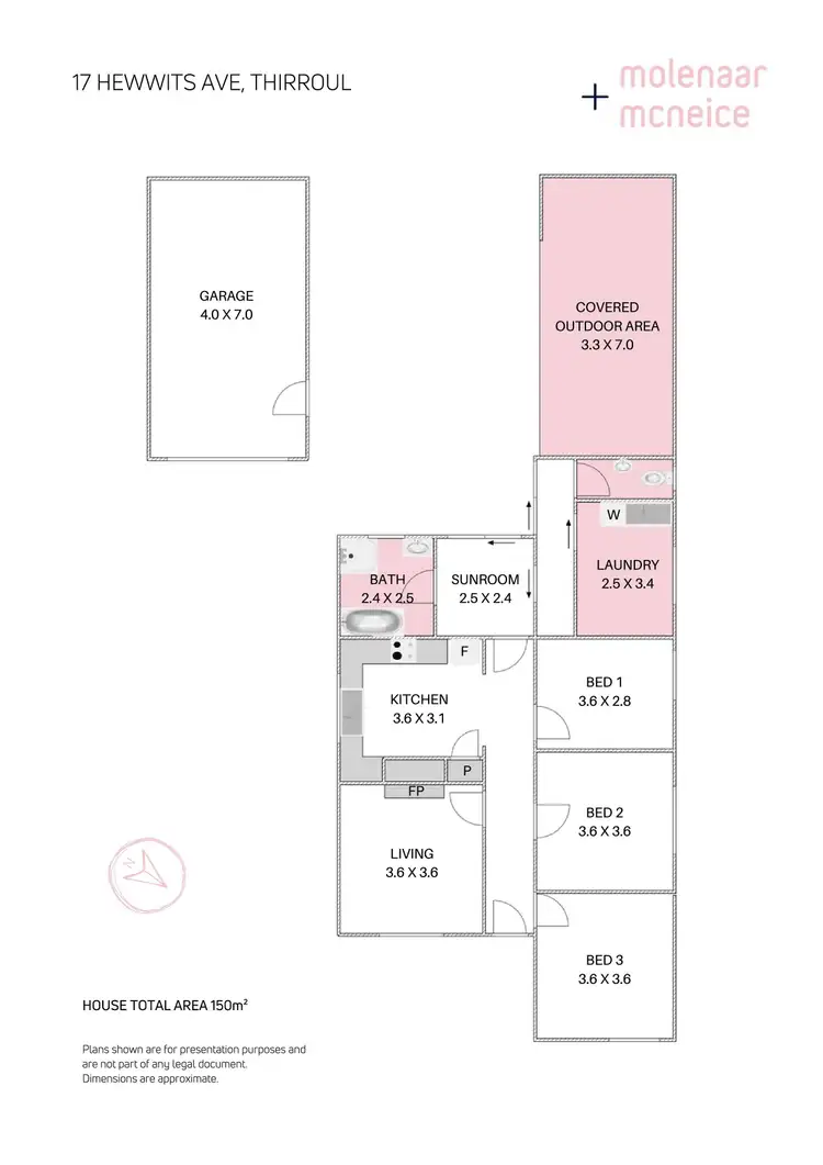 Floorplan of Homely house listing, 17 Hewitts Avenue, Thirroul NSW 2515