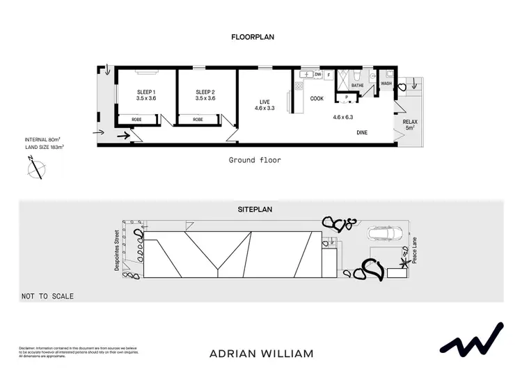 Floorplan of Homely house listing, 62 Despointes Street, Marrickville NSW 2204