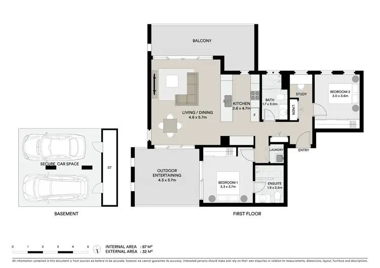 Floorplan of Homely apartment listing, 508/156E Terrigal Drive, Terrigal NSW 2260