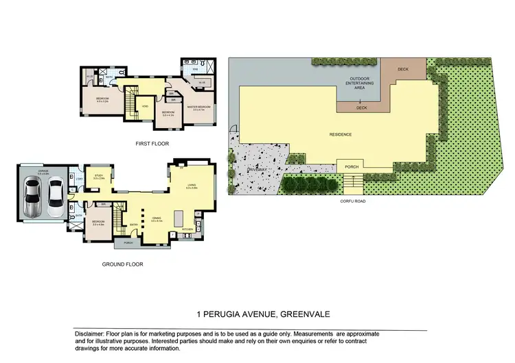 Floorplan of Homely house listing, 1 Perugia Avenue, Greenvale VIC 3059