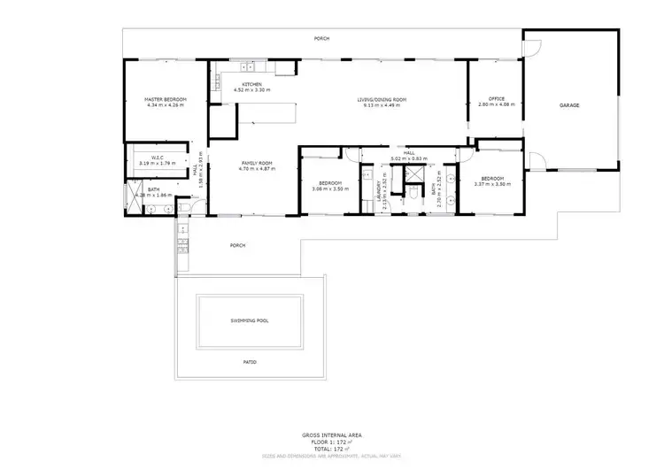 Floorplan of Homely house listing, 13D Old School Road, Waldara VIC 3678