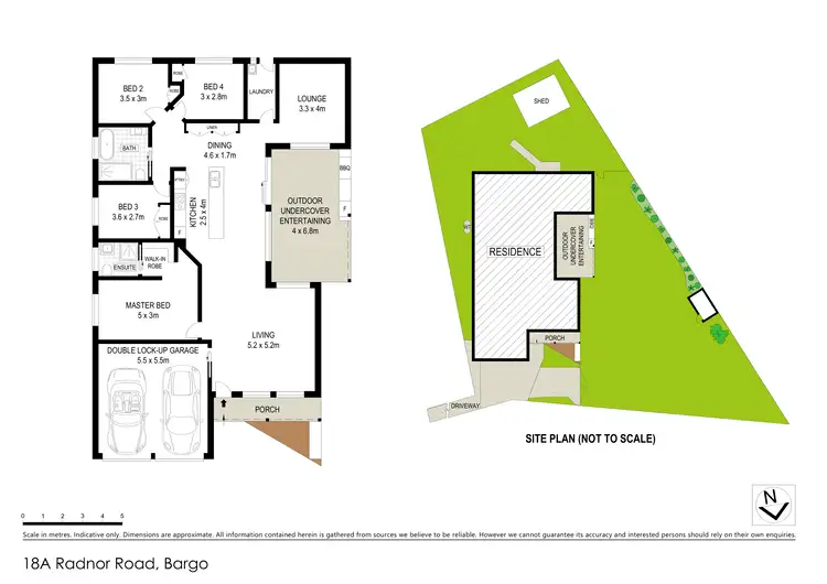 Floorplan of Homely house listing, 18a Radnor Road, Bargo NSW 2574