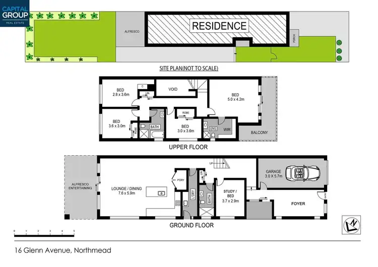 Floorplan of Homely house listing, 16 Glenn Avenue, Northmead NSW 2152
