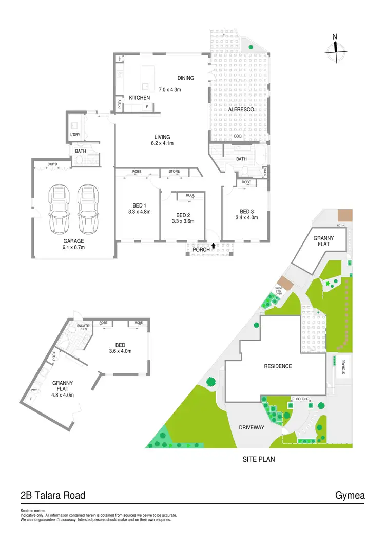 Floorplan of Homely house listing, 2B Talara Road, Gymea NSW 2227