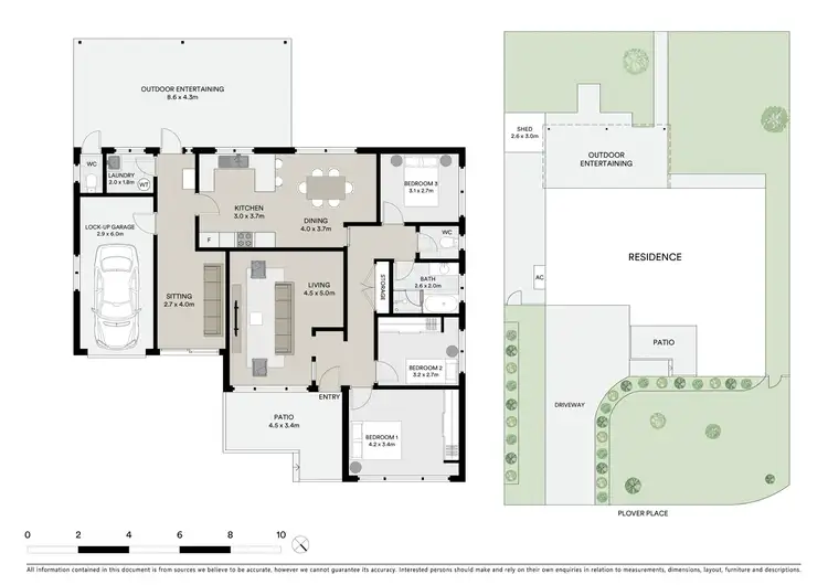 Floorplan of Homely house listing, 3 Plover Place, Ingleburn NSW 2565