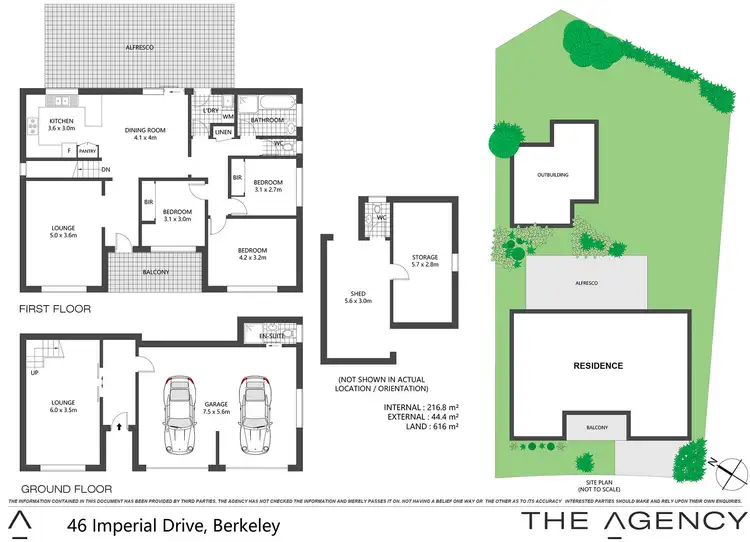Floorplan of Homely house listing, 46 Imperial Drive, Berkeley NSW 2506