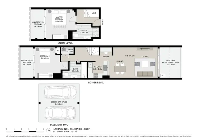 Floorplan of Homely apartment listing, 80/109-123 O'Riordan Street, Mascot NSW 2020