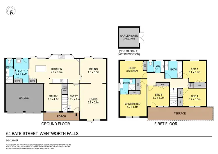 Floorplan of Homely house listing, 64 Bate Street, Wentworth Falls NSW 2782