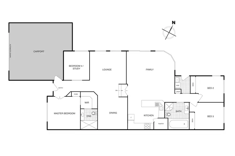 Floorplan of Homely house listing, 13 Weetman Place, Nicholls ACT 2913