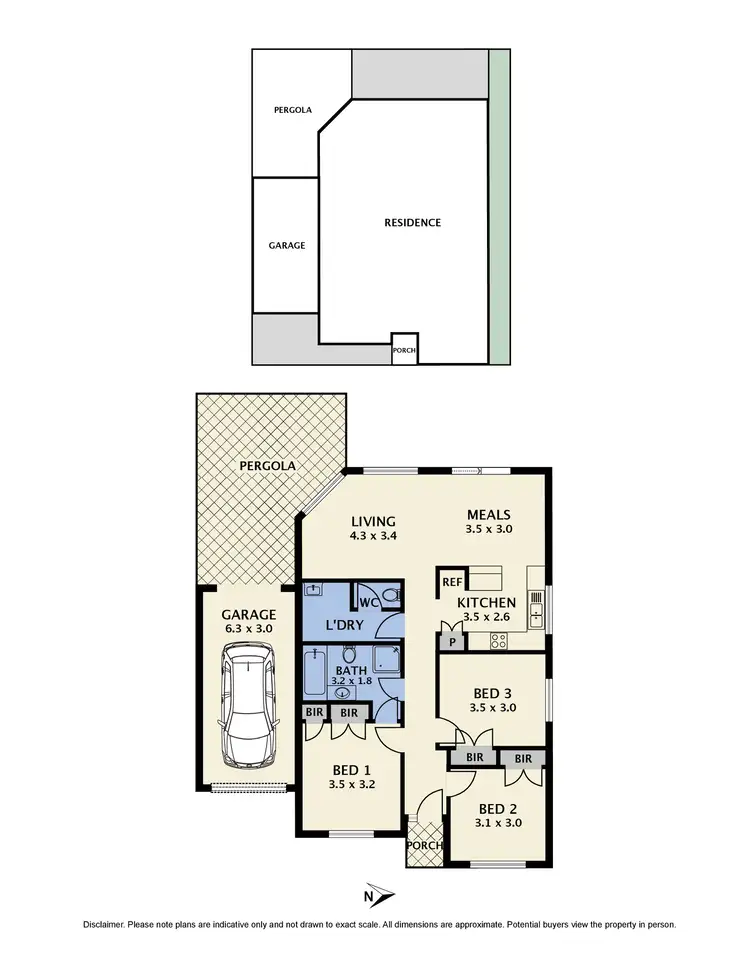 Floorplan of Homely house listing, 46 Elinda Place, Reservoir VIC 3073
