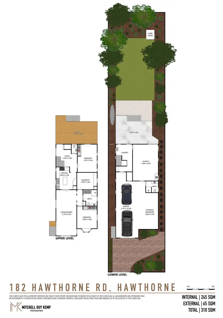 Floorplan of Homely house listing, 182 Hawthorne Road, Hawthorne QLD 4171