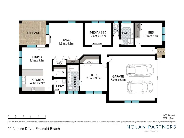 Floorplan of Homely house listing, 11 Nature Drive, Emerald Beach NSW 2456