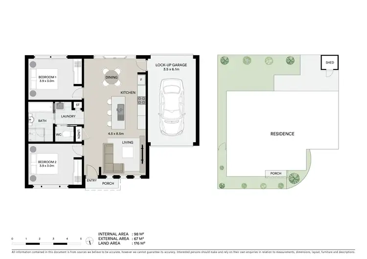 Floorplan of Homely unit listing, 3/5 Haven Court, Norlane VIC 3214