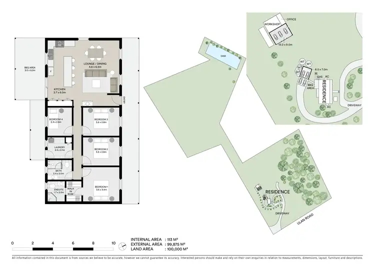 Floorplan of Homely rural property listing, 1809 Ulan Road, Mudgee NSW 2850