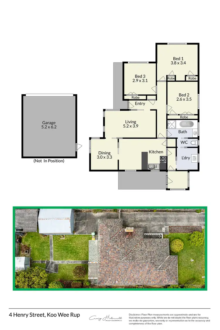 Floorplan of Homely house listing, 4 Henry Street, Koo Wee Rup VIC 3981