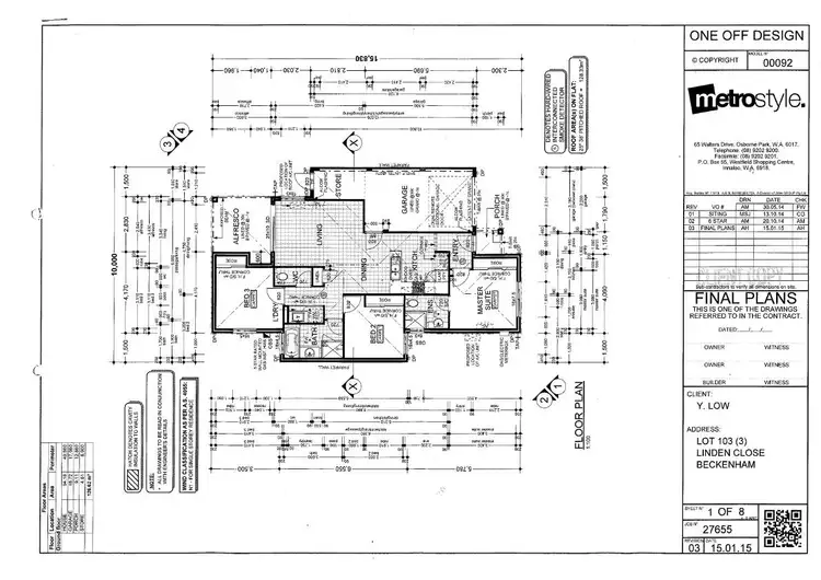 Floorplan of Homely house listing, 3 Linden Close, Beckenham WA 6107