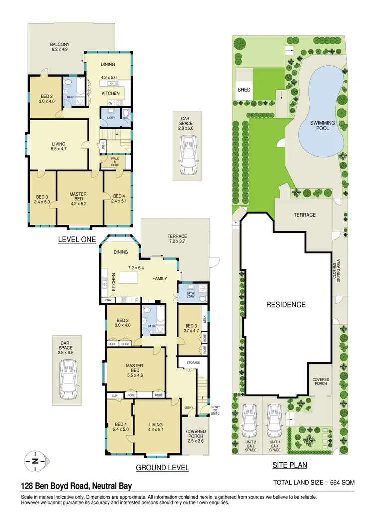 Floorplan of Homely house listing, 128 Ben Boyd Road, Neutral Bay NSW 2089