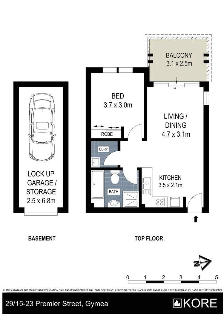 Floorplan of Homely apartment listing, 29/15-23 Premier Street, Gymea NSW 2227
