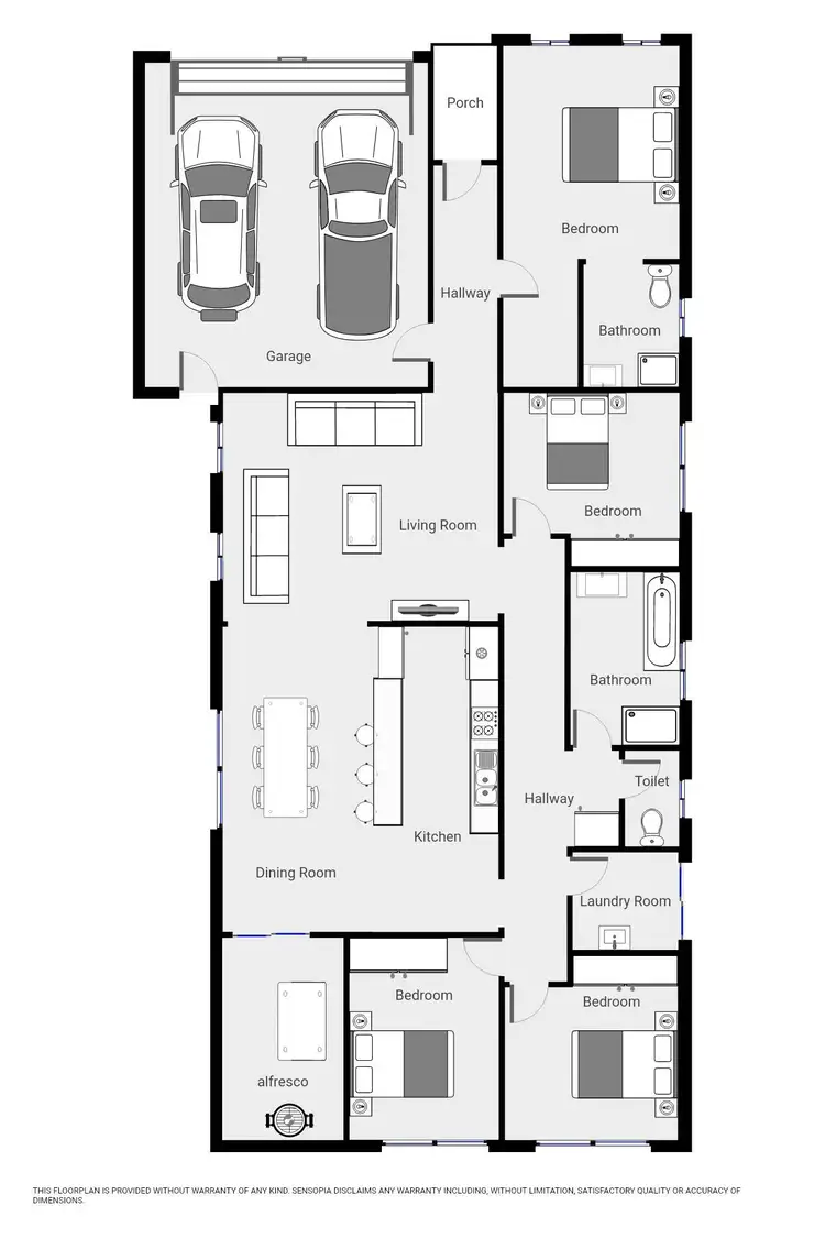 Floorplan of Homely house listing, 20 Dimboola Way, Orange NSW 2800
