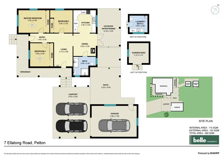 Floorplan of Homely house listing, 7 Ellalong Road, Pelton NSW 2325