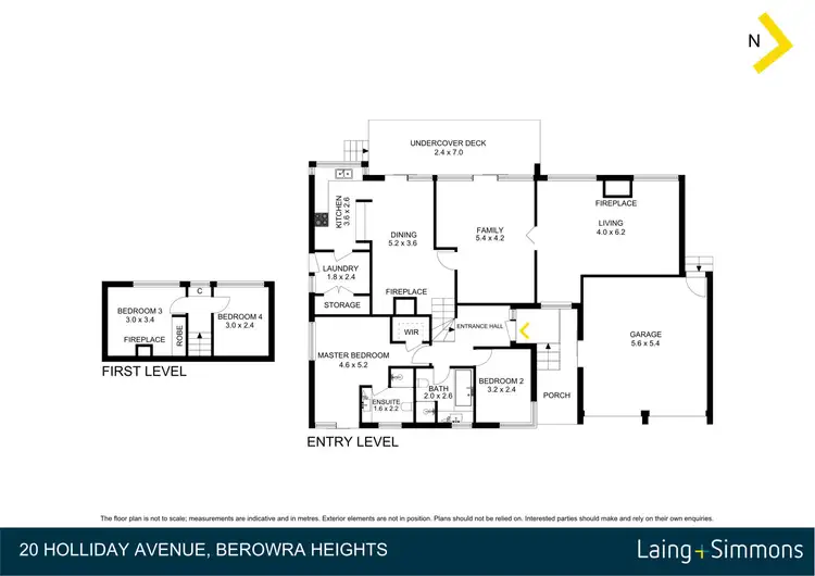 Floorplan of Homely house listing, 20 Holliday Avenue, Berowra Heights NSW 2082