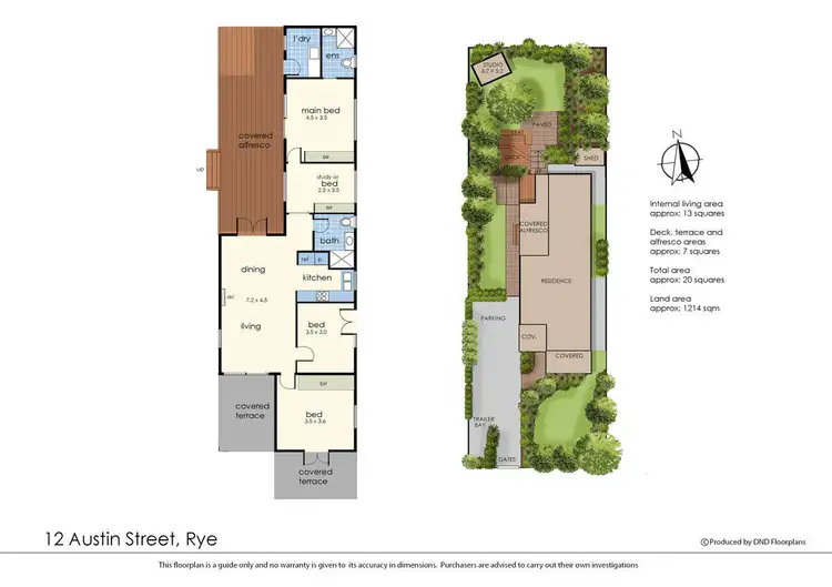 Floorplan of Homely house listing, 12 Austin Street, Rye VIC 3941