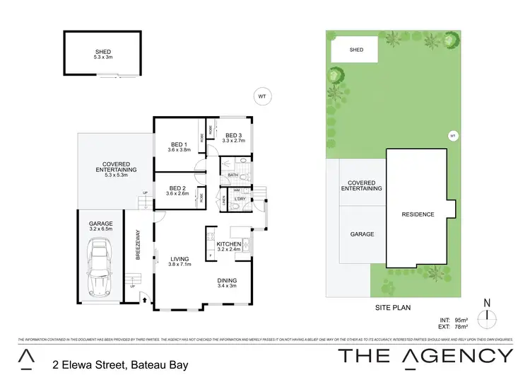 Floorplan of Homely house listing, 2 Elewa Avenue, Bateau Bay NSW 2261